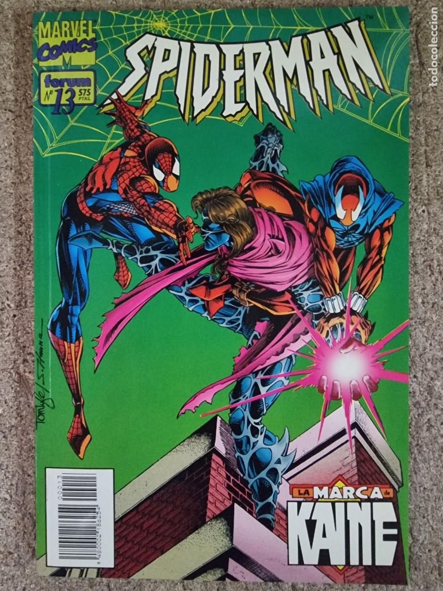 C&oacute;mics: Spiderman Vol.2 lomo blanco num.13 Marvel.Forum - Foto 1
