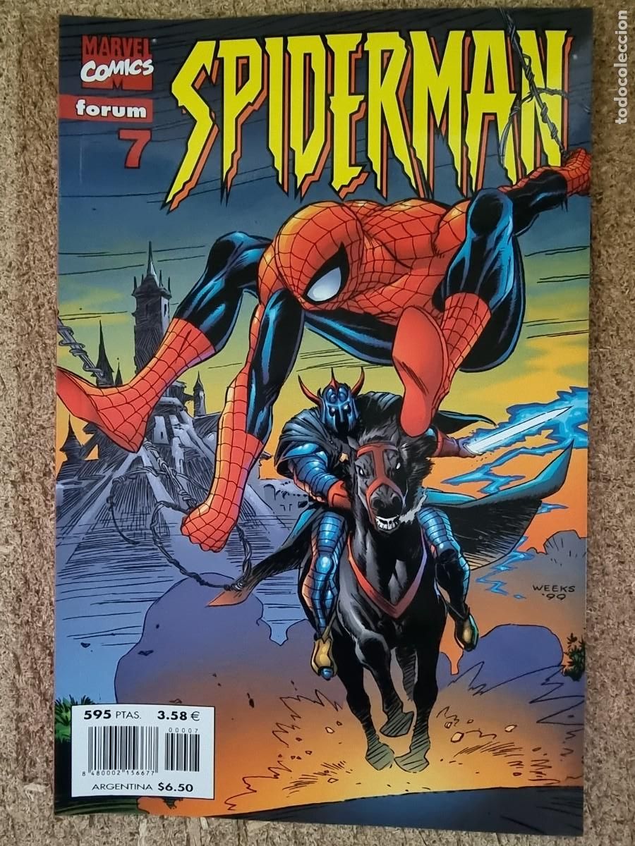 C&oacute;mics: Spiderman Vol.5 lomo rojo num.7 Marvel.Forum - Foto 1