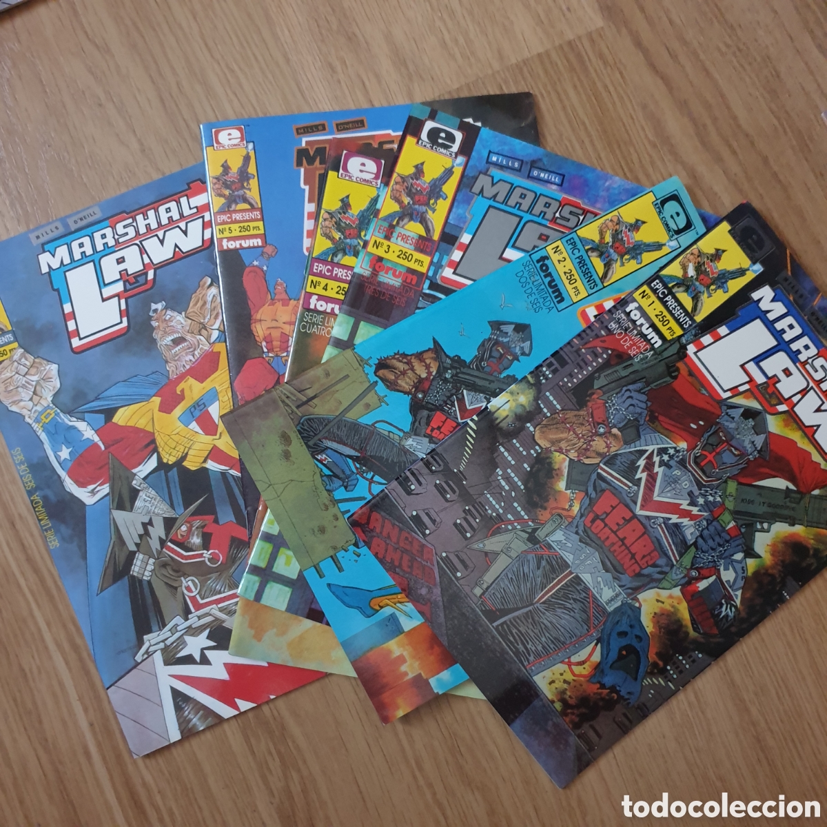 C&oacute;mics: Marshal Law. Serie completa de seis n&uacute;meros - Foto 1