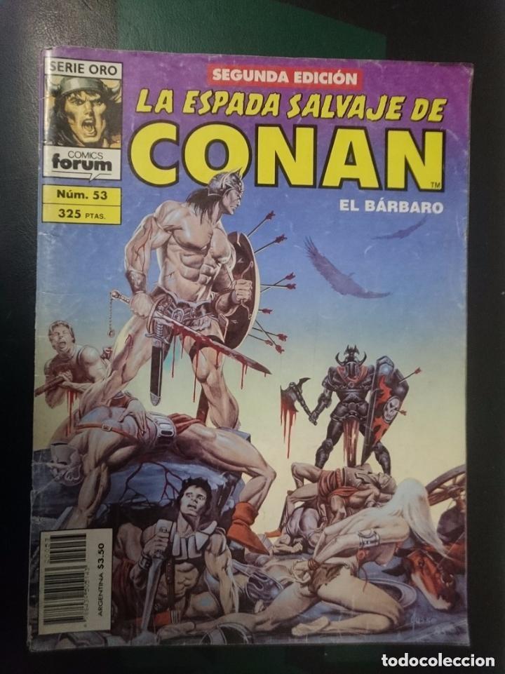 C&oacute;mics: FORUM -LA ESPADA SALVAJE DE CONAN EL BARBARO -N 53 - Foto 1