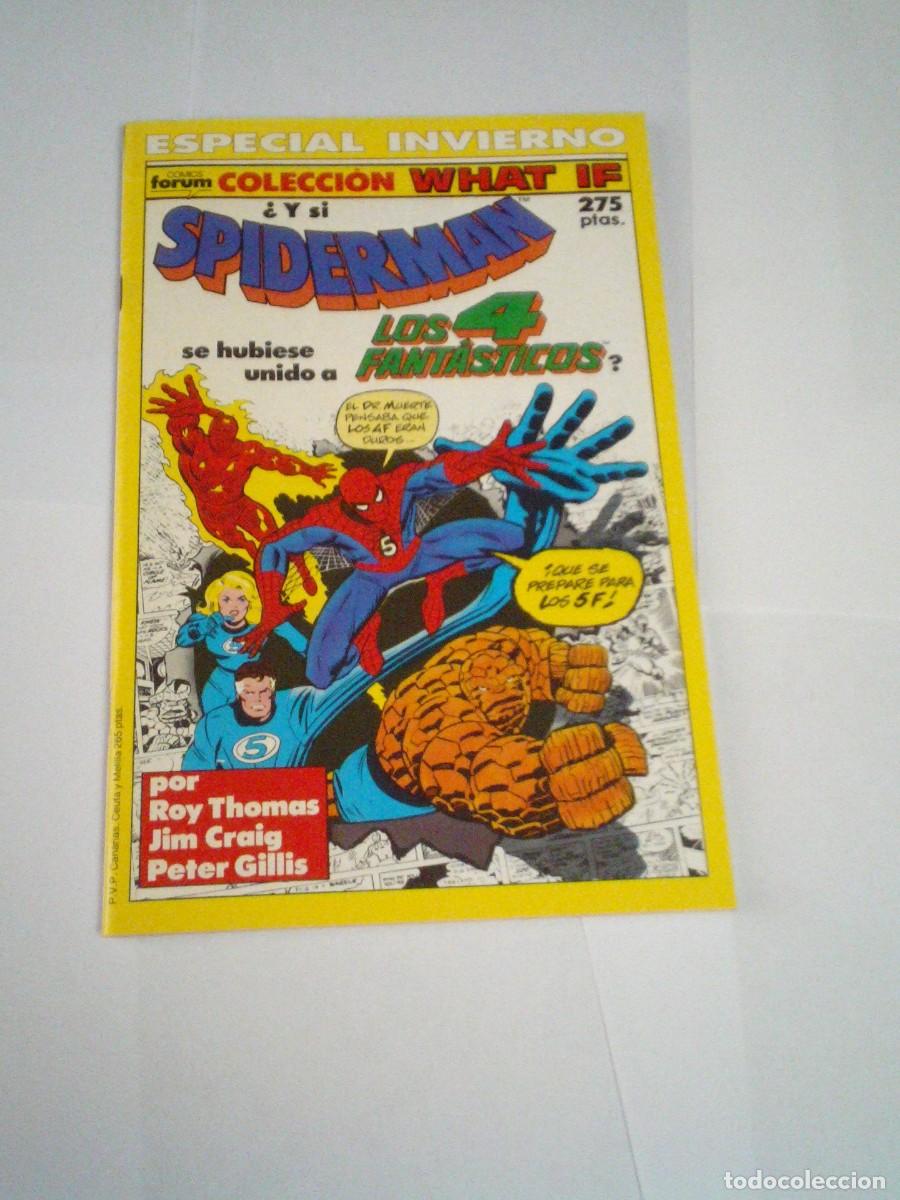 Comics: COLECCION WHAT IF -ESPECIAL INVIERNO - MUY BUEN ESTADO - EDICIONES FORUM - CJ 195