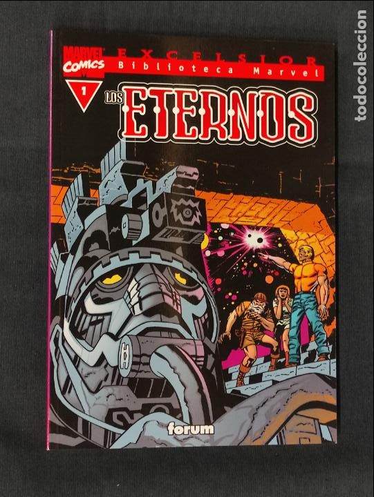 C&oacute;mics: BIBLIOTECA MARVEL - COLECCION COMPLETA - LOS ETERNOS - N&ordm; 1 AL N&ordm; 3 - FORUM - - Foto 2