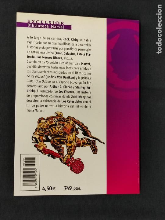 C&oacute;mics: BIBLIOTECA MARVEL - COLECCION COMPLETA - LOS ETERNOS - N&ordm; 1 AL N&ordm; 3 - FORUM - - Foto 3