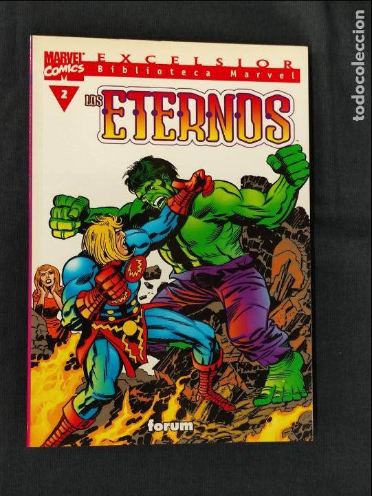 C&oacute;mics: BIBLIOTECA MARVEL - COLECCION COMPLETA - LOS ETERNOS - N&ordm; 1 AL N&ordm; 3 - FORUM - - Foto 4