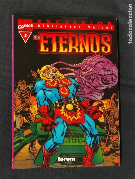 C&oacute;mics: BIBLIOTECA MARVEL - COLECCION COMPLETA - LOS ETERNOS - N&ordm; 1 AL N&ordm; 3 - FORUM - - Foto 6