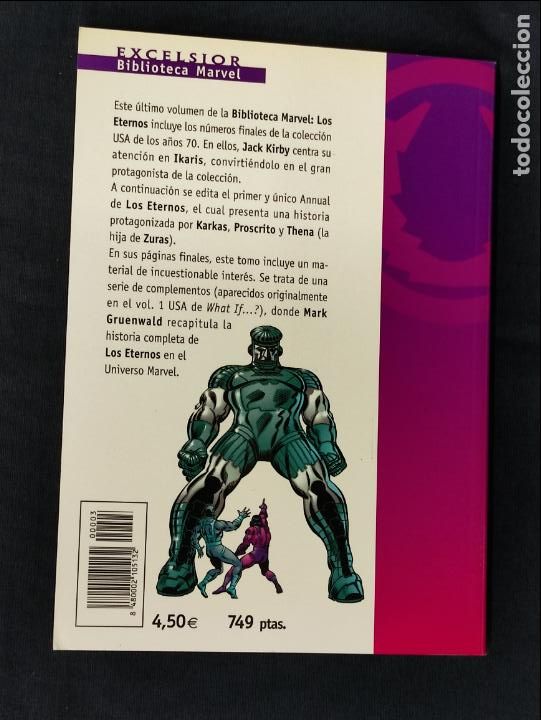 C&oacute;mics: BIBLIOTECA MARVEL - COLECCION COMPLETA - LOS ETERNOS - N&ordm; 1 AL N&ordm; 3 - FORUM - - Foto 7