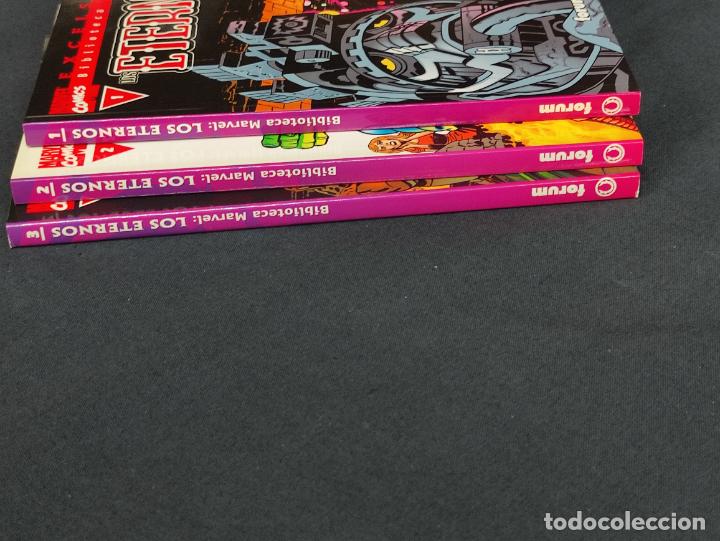 C&oacute;mics: BIBLIOTECA MARVEL - COLECCION COMPLETA - LOS ETERNOS - N&ordm; 1 AL N&ordm; 3 - FORUM - - Foto 8