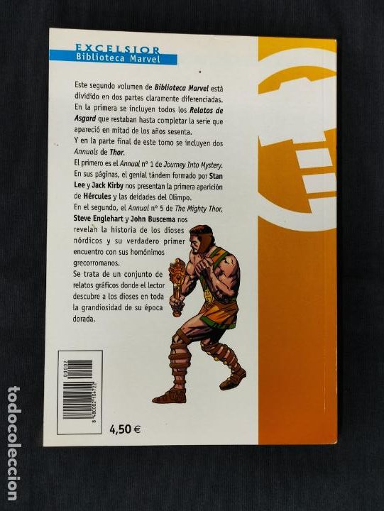 C&oacute;mics: BIBLIOTECA MARVEL - EL PODEROSO THOR - N&ordm; 2 - FORUM - - Foto 2