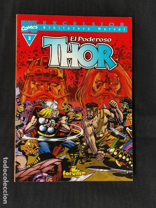 C&oacute;mics: BIBLIOTECA MARVEL - EL PODEROSO THOR - N&ordm; 2 - FORUM - - Foto 1