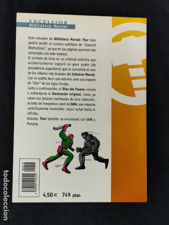 C&oacute;mics: BIBLIOTECA MARVEL - EL PODEROSO THOR - N&ordm; 10 - FORUM - - Foto 2