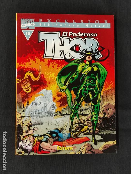 C&oacute;mics: BIBLIOTECA MARVEL - EL PODEROSO THOR - N&ordm; 10 - FORUM - - Foto 1