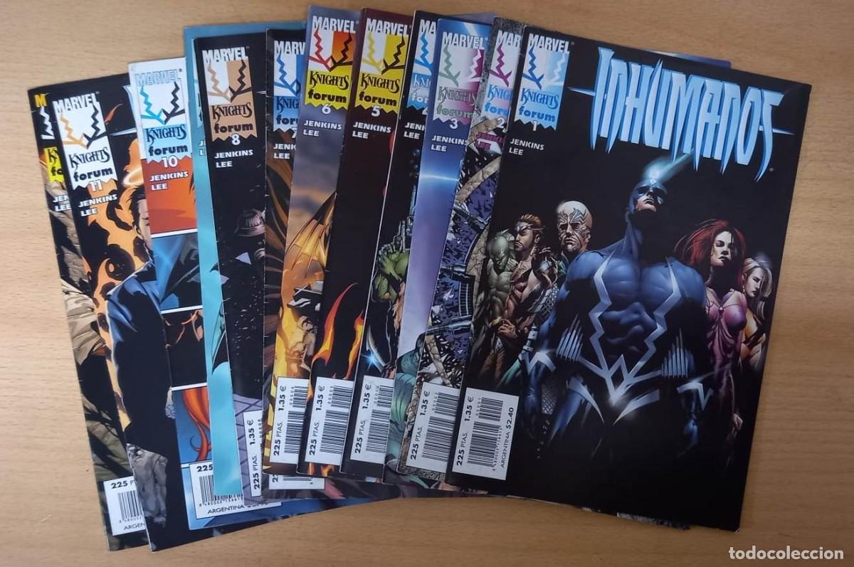 C&oacute;mics: INHUMANOS - FORUM / COLECCI&Oacute;N COMPLETA (12 N&Uacute;MEROS) - Foto 1