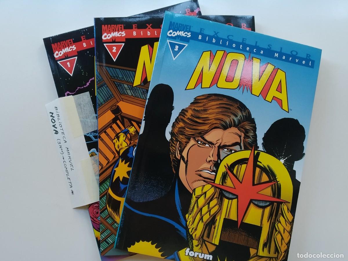 C&oacute;mics: Biblioteca Marvel: Nova (Colecci&oacute;n Completa en 3 N&uacute;meros) - Foto 1