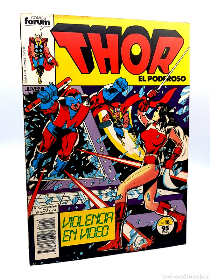 C&oacute;mics: MUY BUEN ESTADO THOR EL PODEROSO 18 VOL1 FORUM COMICS GRAPA VOL.1 - Foto 1