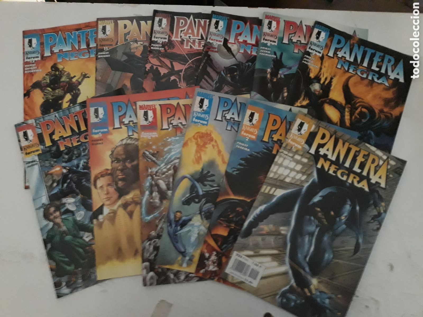 C&oacute;mics: PANTERA NEGRA 1 AL 12 (DE 16) - MARVEL KNIGHTS - FORUM - Foto 1