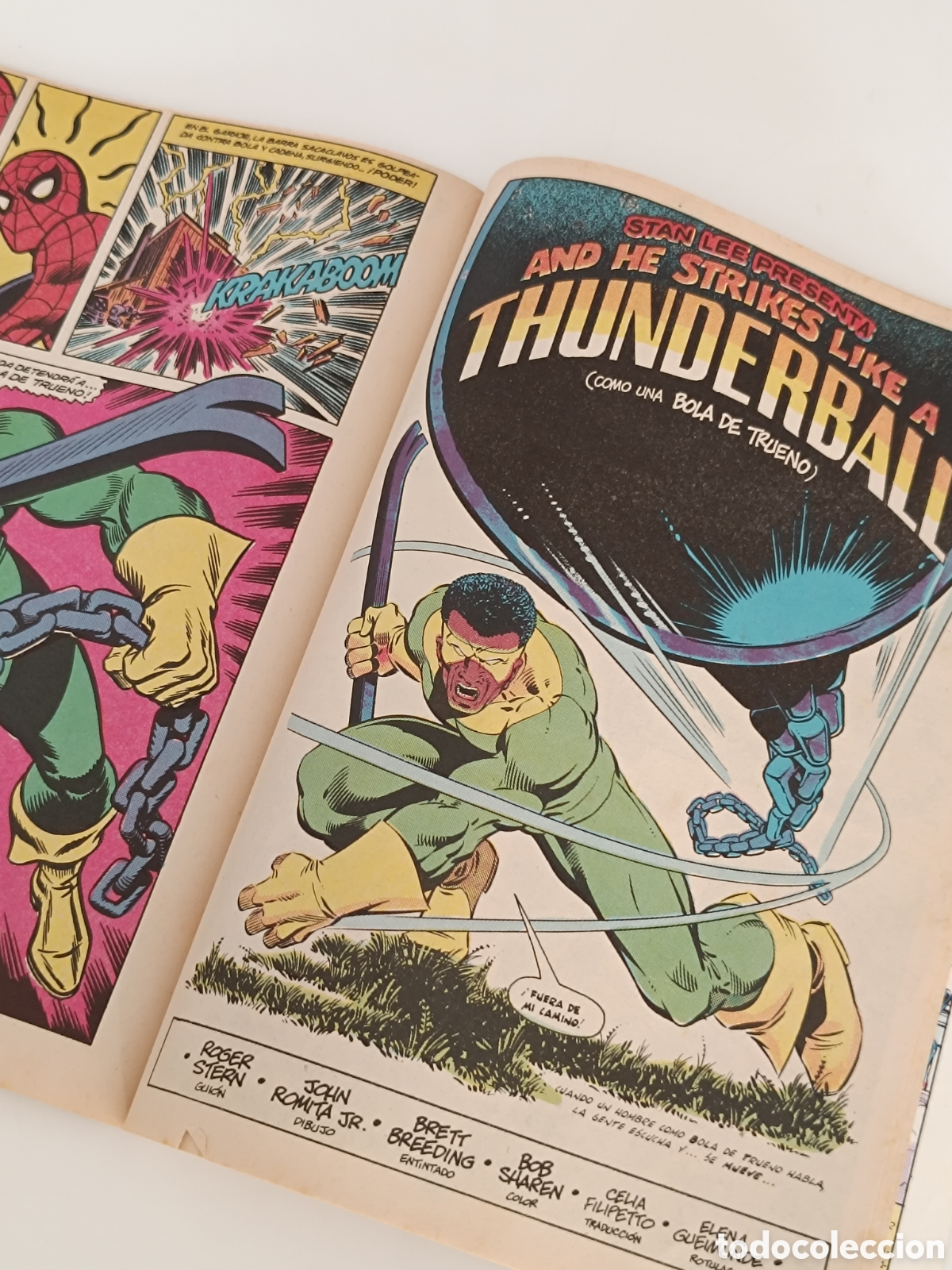 C&oacute;mics: Comic Spiderman Thunderball n&deg;64 ediciones Forum 1984 - Foto 3