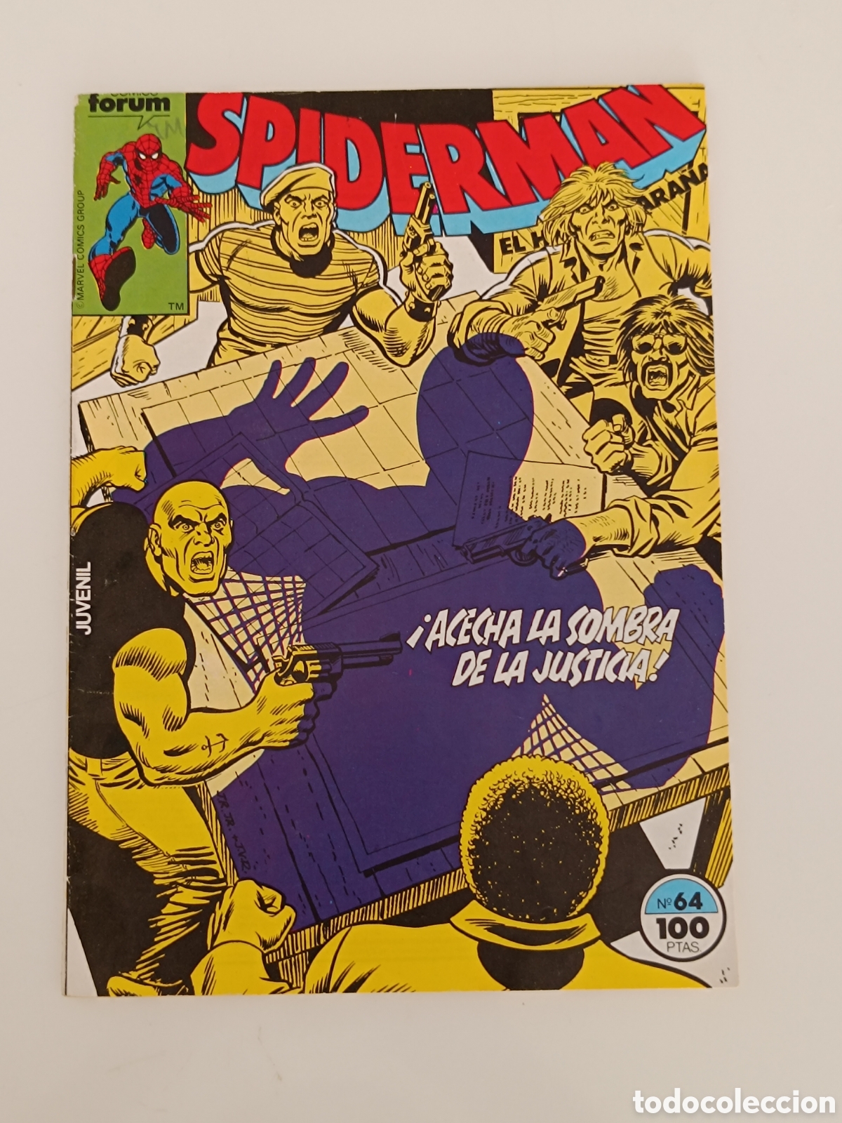 C&oacute;mics: Comic Spiderman Thunderball n&deg;64 ediciones Forum 1984 - Foto 1