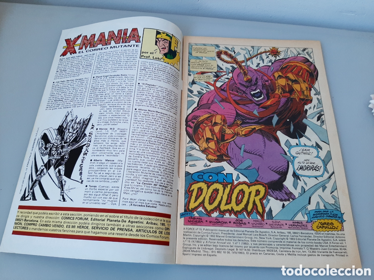 C&oacute;mics: C&oacute;mic X-FORCE 15. C&oacute;mic. - Foto 3