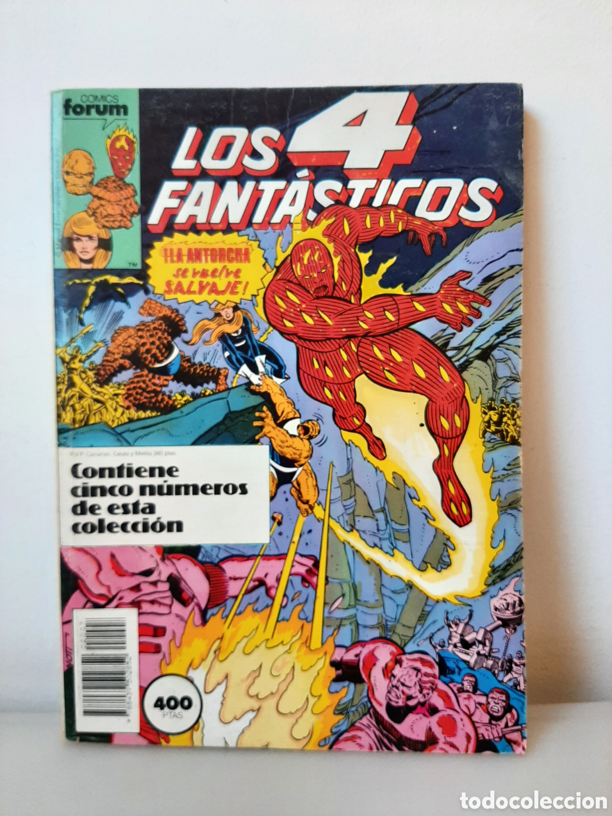 C&oacute;mics: Los 4 Fant&aacute;sticos. N⁰s del 81 al 85 - Foto 1