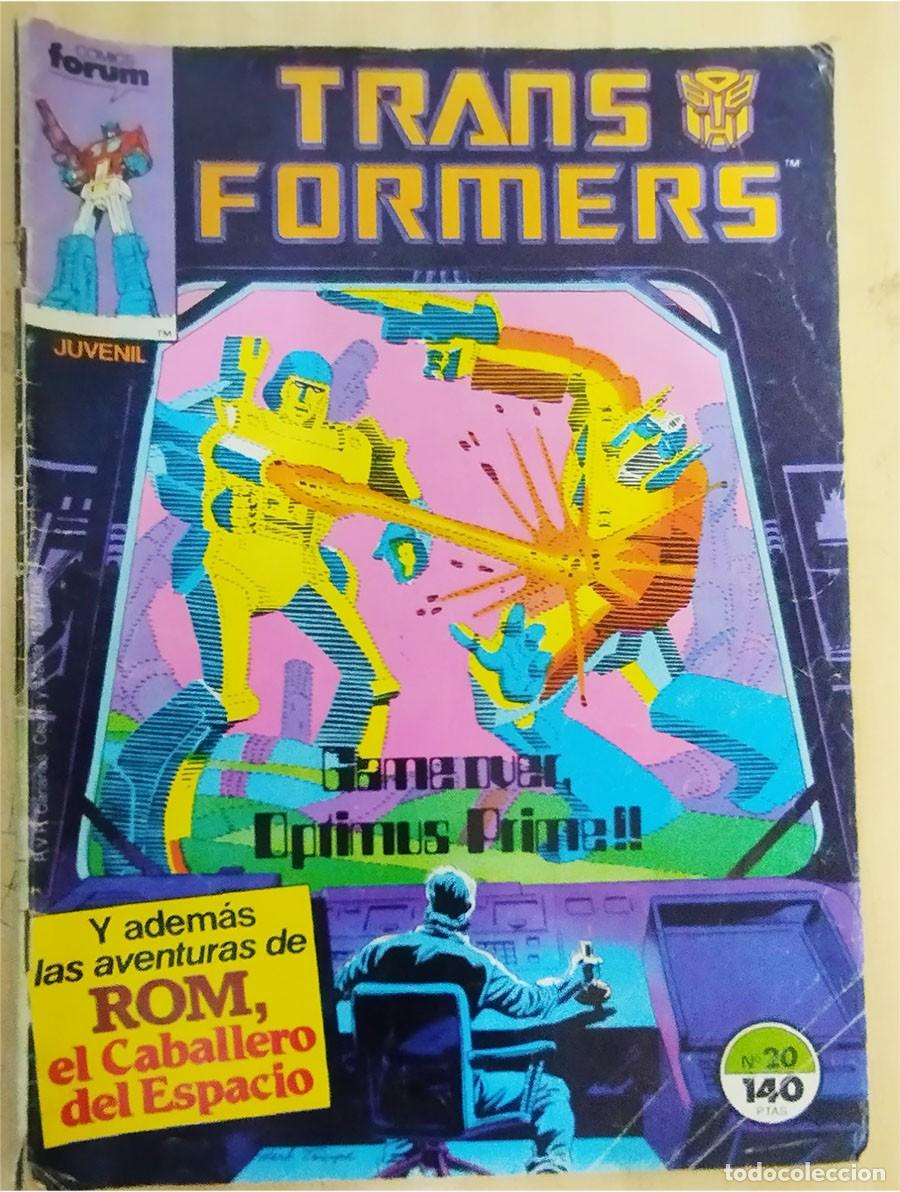 C&oacute;mics: TRANSFORMERS N. 20 TRAS LA MUERTE COMIC FORUM 1987 - Foto 1