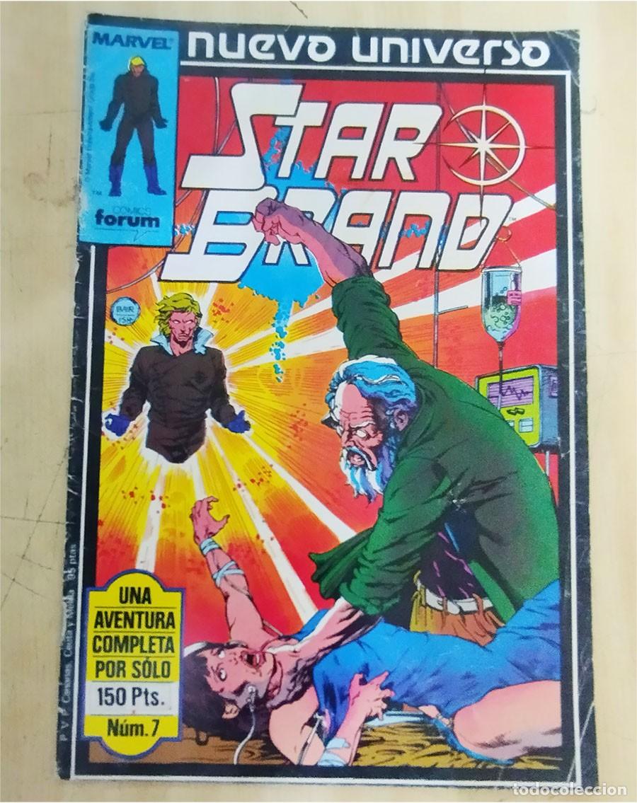 Comics: STAR BRAND NUEVO UNIVERSO N.&ordm; 7 AJUSTE DE CUENTAS MARVEL COMIC FORUM 1988
