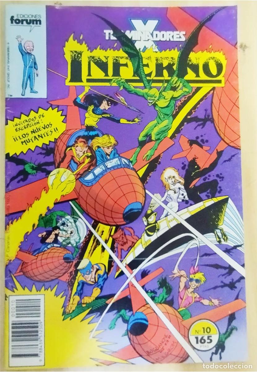 C&oacute;mics: X-TERMINATORES INFIERNO N.&ordm; 10 FINAL EDICIONES FORUM 1990 - Foto 1
