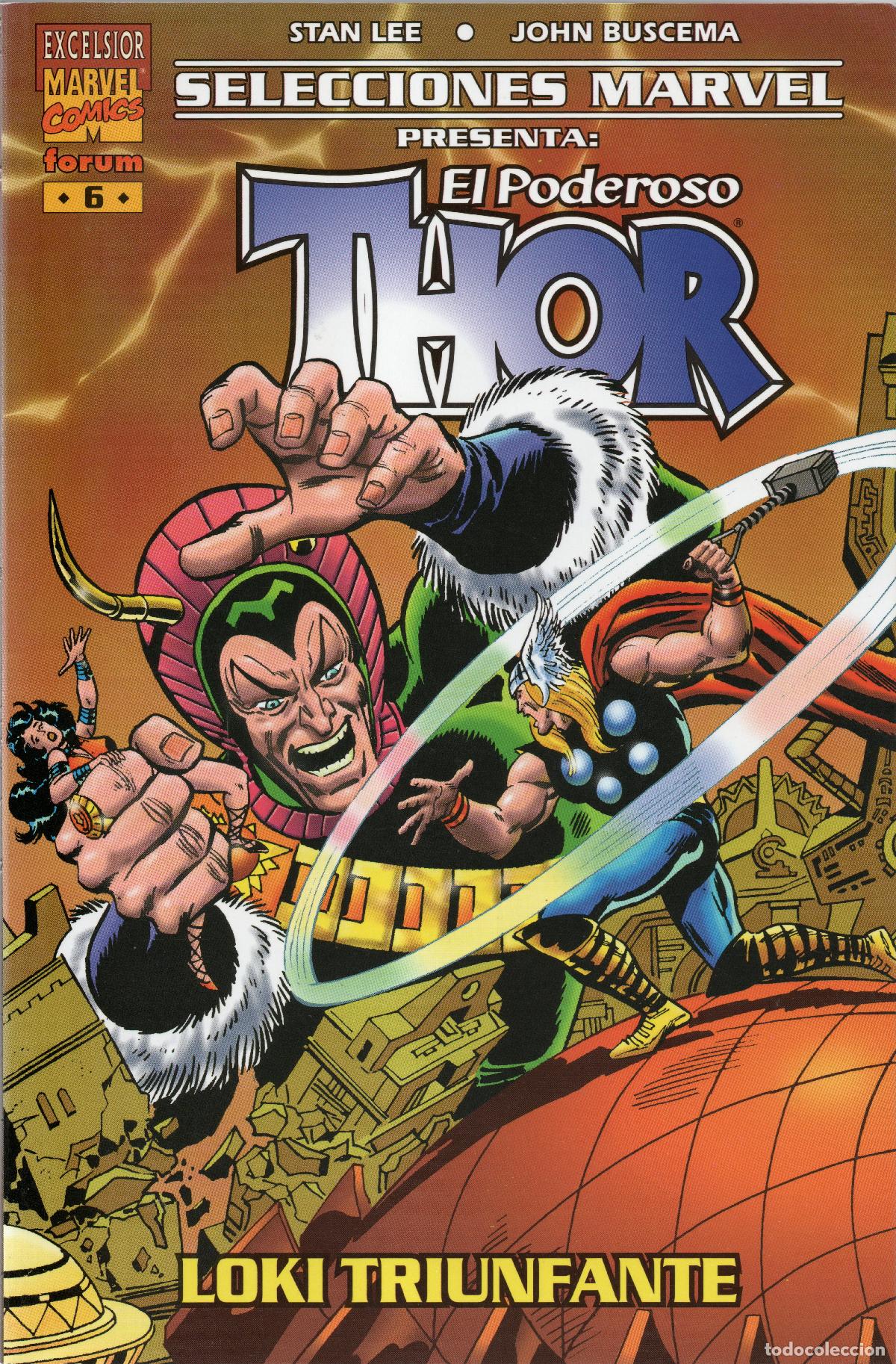 C&oacute;mics: SELECCIONES MARVEL 06. EL PODEROSO THOR. LOKI TRIUNFANTE. FORUM - Foto 1