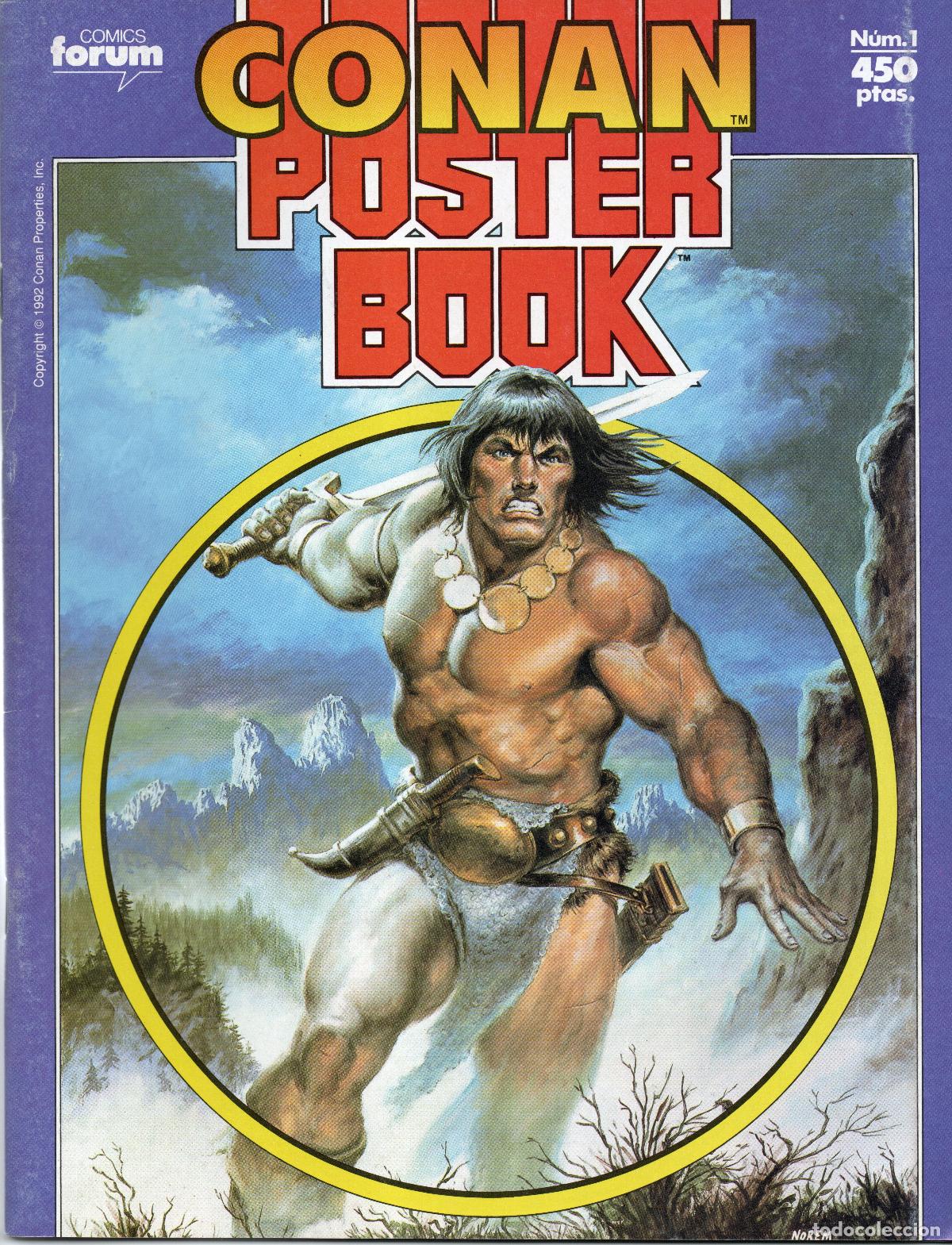 C&oacute;mics: CONAN POSTER BOOK (1998, PLANETA-DEAGOSTINI) - Foto 1