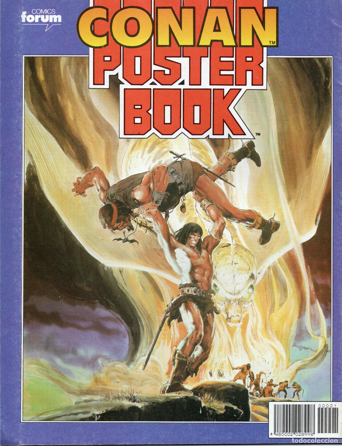 C&oacute;mics: CONAN POSTER BOOK (1998, PLANETA-DEAGOSTINI) - Foto 2