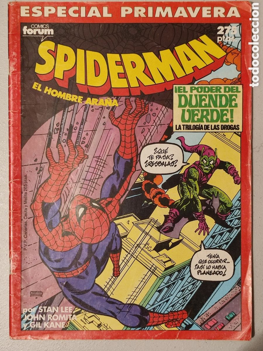 C&oacute;mics: SPIDERMAN ESPECIAL PRIMAVERA la portada vieja - Foto 1