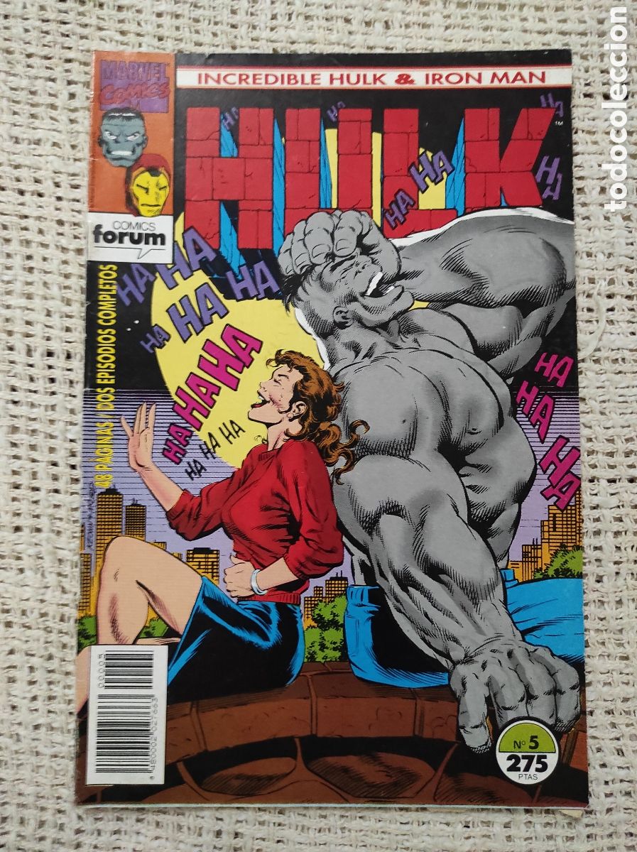C&oacute;mics: HULK & IRON MAN N&ordm; 5 - COLECCION DE 9 -ED. FORUM - Foto 1