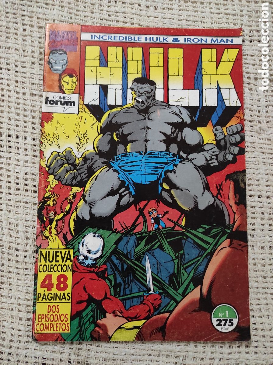 C&oacute;mics: HULK & IRON MAN N&ordm; 1 - COLECCION DE 9 -ED. FORUM - Foto 1