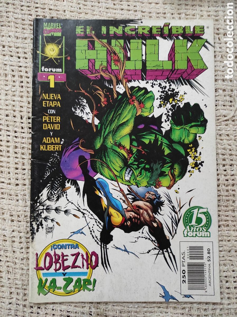 C&oacute;mics: HULK VOL. III ( 3 ) N&ordm; 1 - COLECCION DE 22 -ED. FORUM - Foto 1