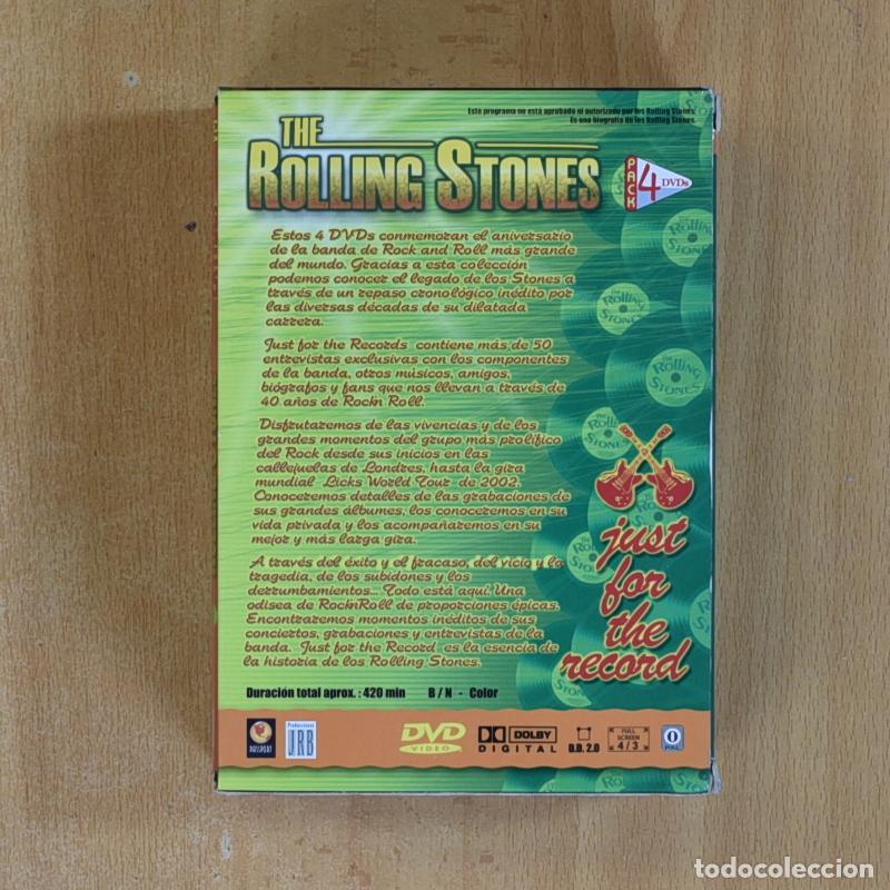 C&oacute;mics: THE ROLLING STONES - JUST FOR THE RECORD - DVD - Foto 2