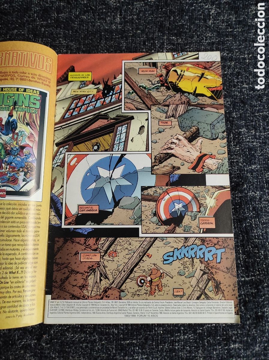 C&oacute;mics: WHAT IF VOL II ( 2 ) - N&ordm; 6 JUGGERNAUT -ED. FORUM - Foto 2