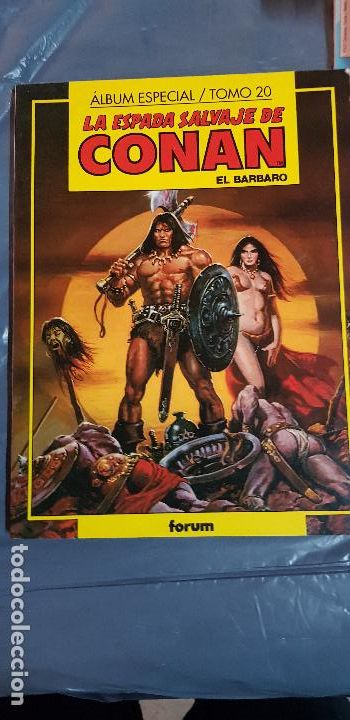 C&oacute;mics: NUMERO ESPECIAL/TOMO 20 LA ESPADA SALVAJE DE CONAN - Foto 1