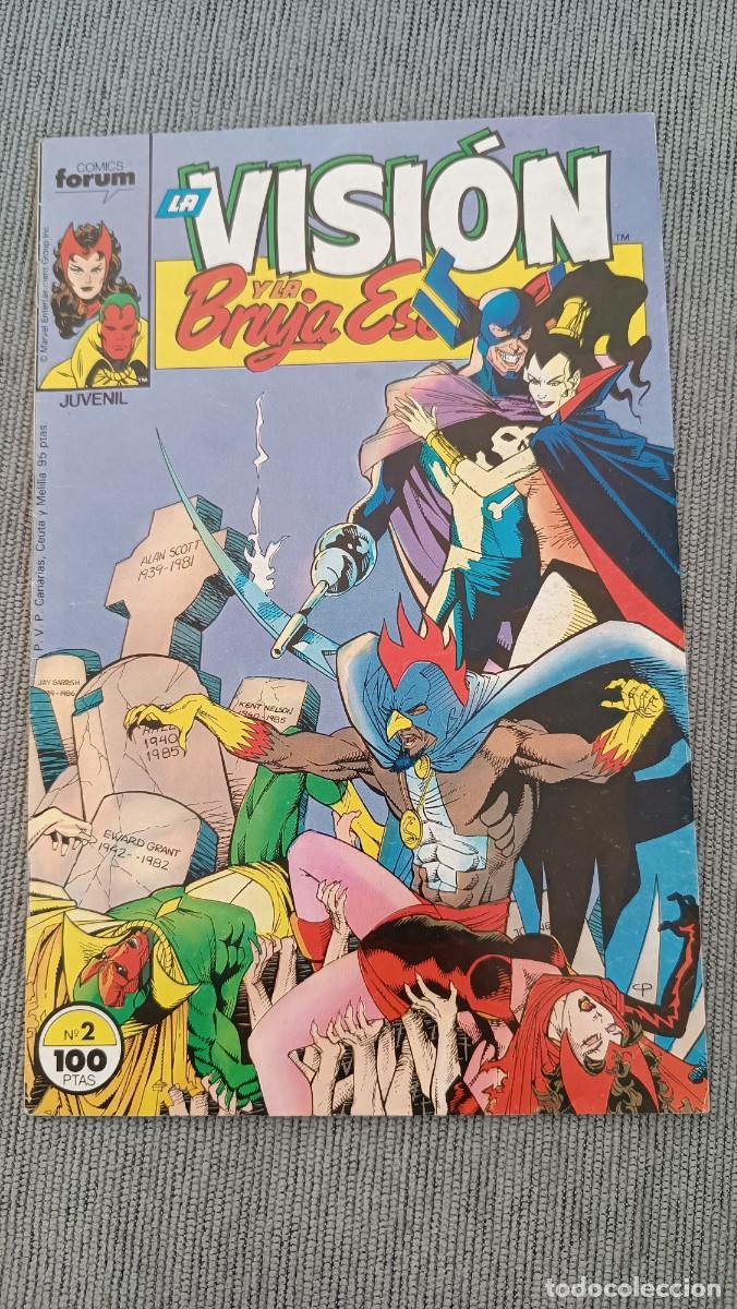 C&oacute;mics: La Vision y la Bruja Escarlata (1988-1989) n&uacute;m 2 - Foto 1