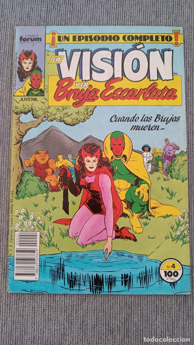C&oacute;mics: La Vision y la Bruja Escarlata (1988-1989) n&uacute;m 4 - Foto 1
