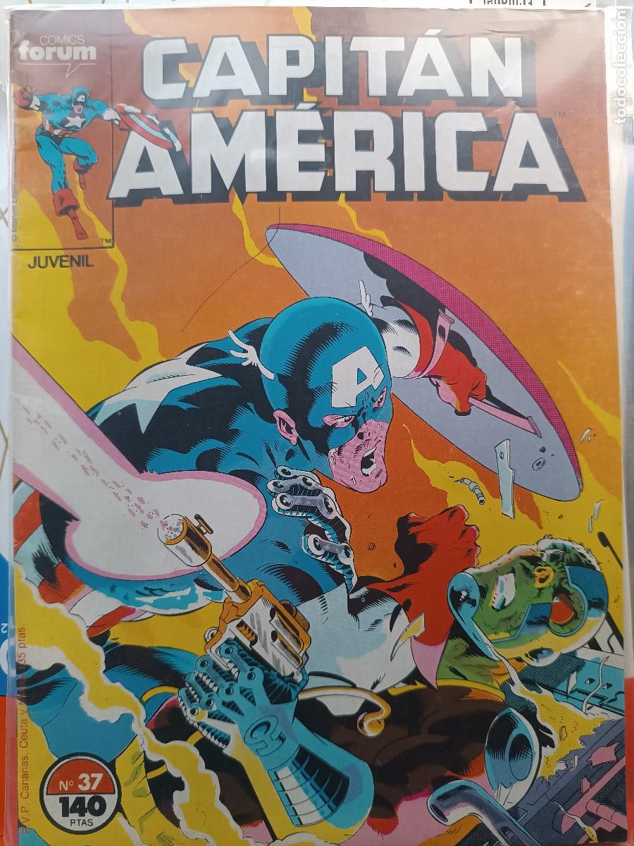 C&oacute;mics: CAPIT&Aacute;N AMERICA 37 PRIMERA EDICI&Oacute;N# - Foto 1