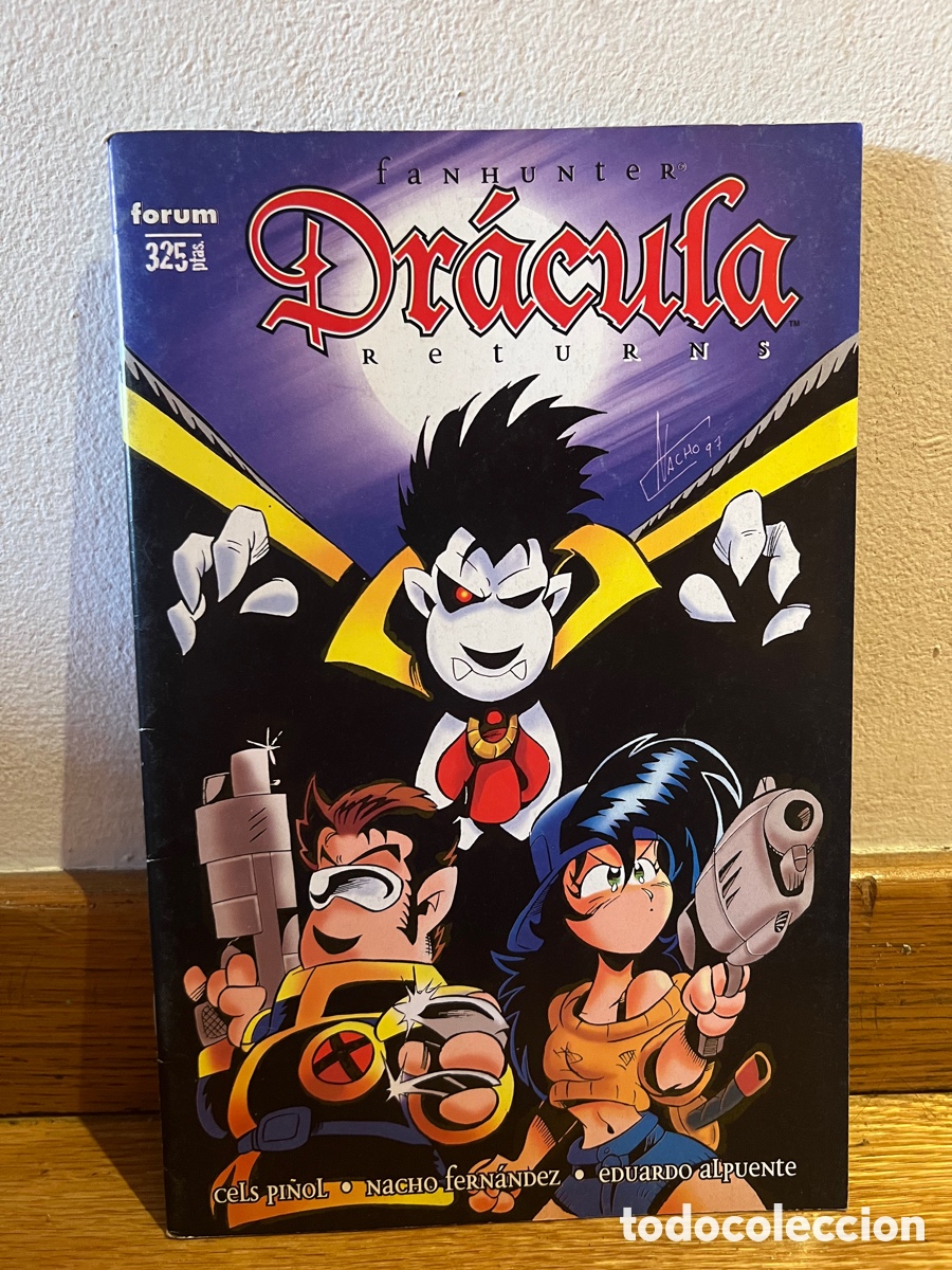 C&oacute;mics: Dr&aacute;cula Fanhunter returns Cels Pi&ntilde;ol Nacho Fern&aacute;ndez Eduardo Alpuente