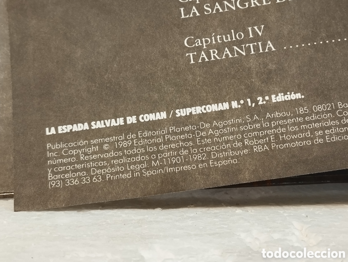 C&oacute;mics: 8 NUMEROS DE LA ESPADA SALVAJE DE CONAN - Foto 9
