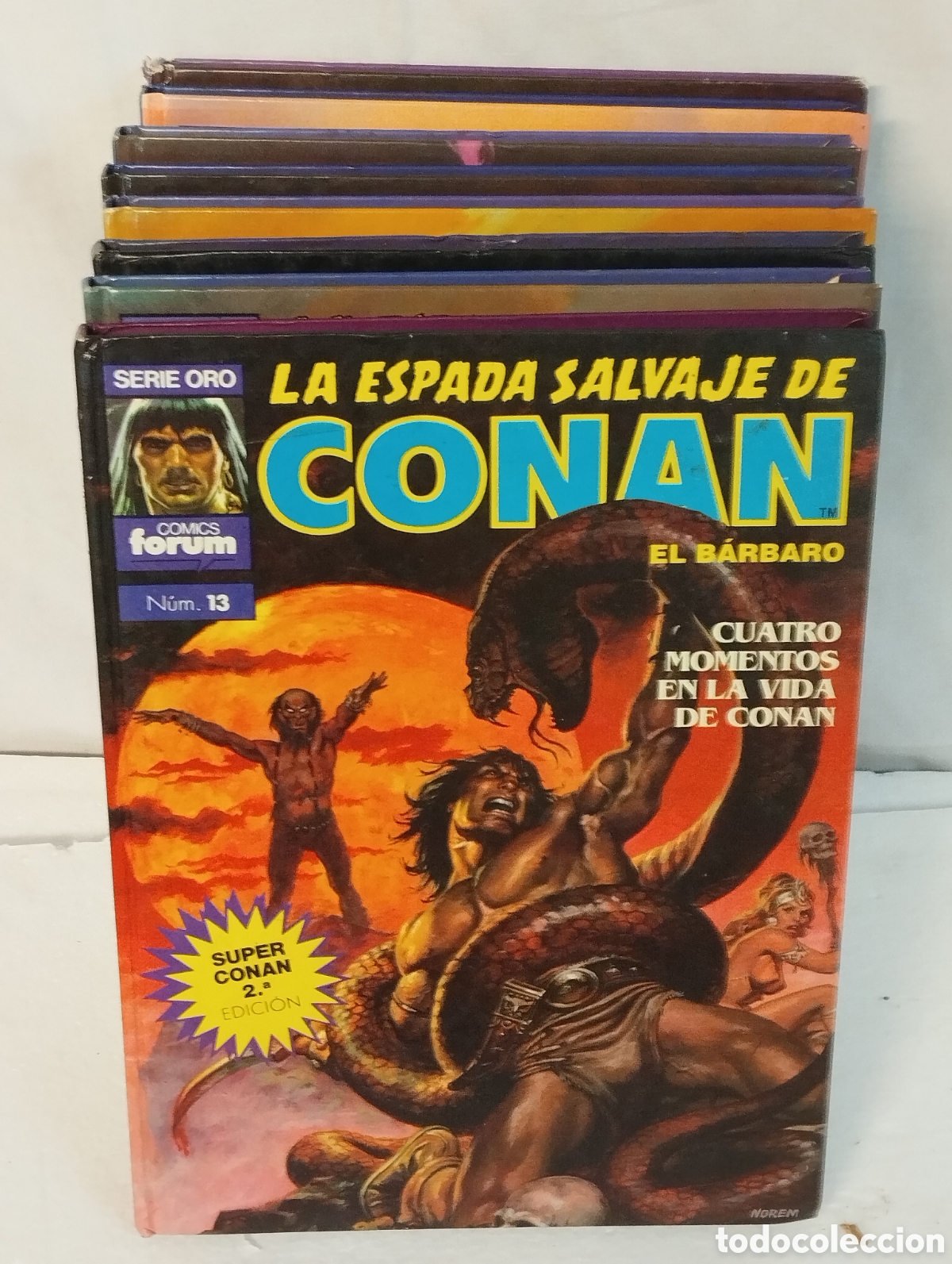 C&oacute;mics: 8 NUMEROS DE LA ESPADA SALVAJE DE CONAN - Foto 10