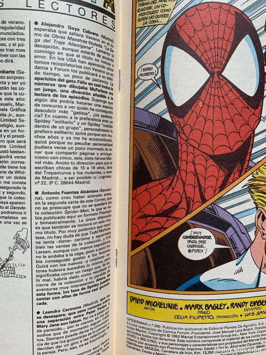 C&oacute;mics: Spiderman 290 - Excelente Estado D3 - Foto 4