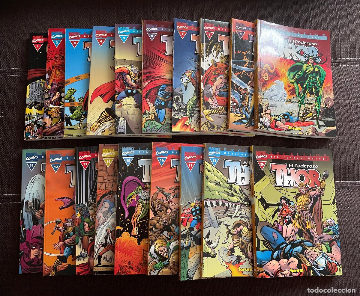 C&oacute;mics: THOR. 19 n&uacute;meros de Biblioteca Marvel. - Foto 1