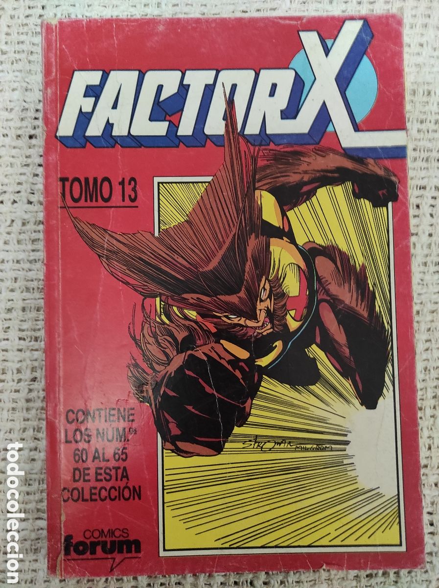 C&oacute;mics: FACTOR X VOL.1 - TOMO CON LOS N&ordm; 60 A 65 -ED. FORUM A&Ntilde;OS 90 - Foto 1