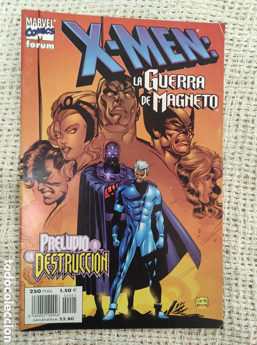 C&oacute;mics: X MEN LA GUERRA DE MAGNETO - ED. FORUM - Foto 1