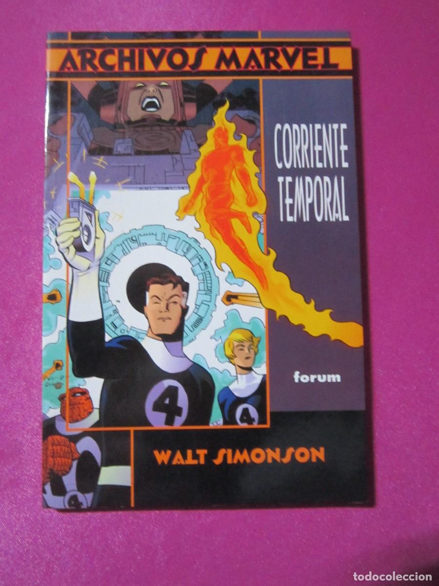C&oacute;mics: ARCHIVOS MARVEL LOS 4 FANTASTICOS CORRIENTE TEMPORAL FORUM L13 3 - Foto 1