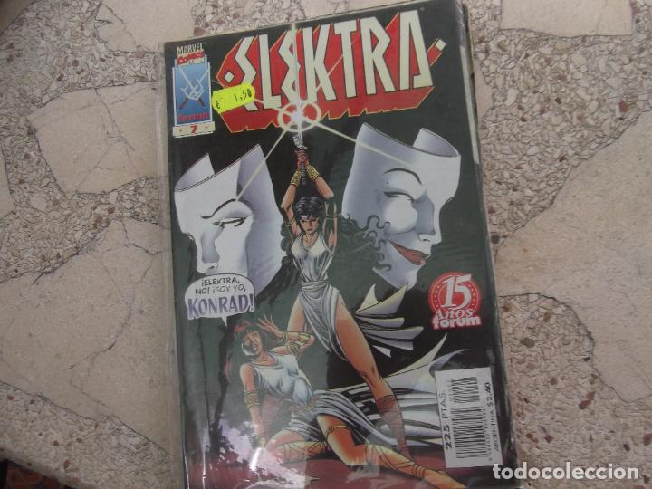 C&oacute;mics: marvel comixs forum, elektra n&ordm; 7, 17x26, color, - Foto 1