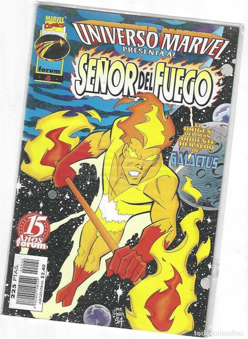 Comics: UNIVERSO MARVEL PRESENTA AL SE&Ntilde;OR DEL FUEGO - N&ordm; 4