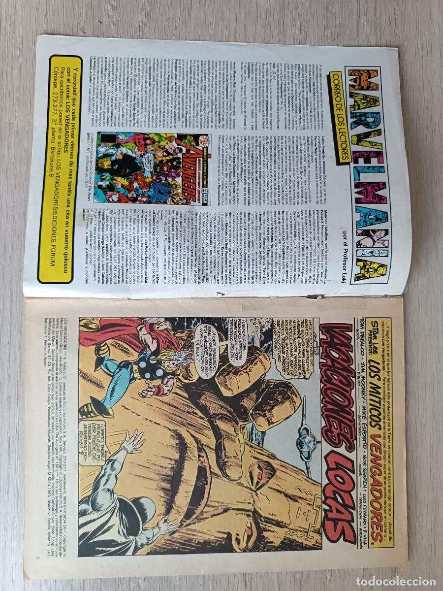 C&oacute;mics: LOS VENGADORES 9 VOL 1 FORUM - Foto 3